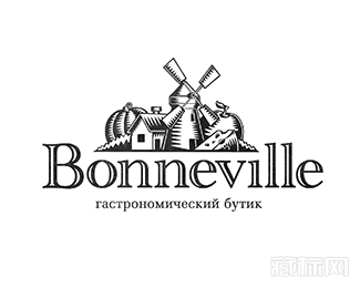 Bonneville风车logo设计欣赏