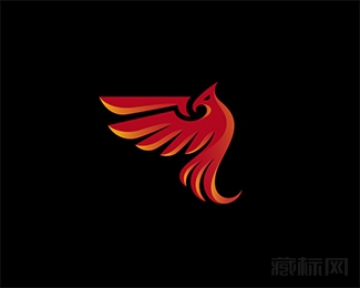 Double view Phoenix凤凰logo设计欣赏