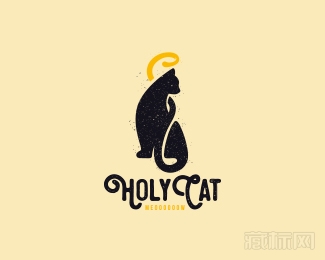 Holy Cat猫logo设计欣赏