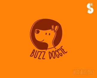 Buzz Doggie小狗logo先