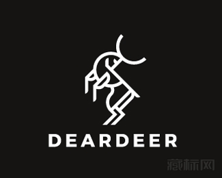 DearDeer亲爱的鹿标志设计欣赏