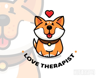 Love Therapist狗logo设计欣赏