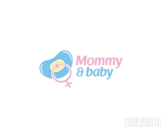 Mommy baby安抚奶嘴logo设计欣赏