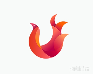 Fire bird火鸟logo设计欣赏
