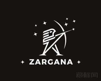 Zargana射箭标志设计欣赏