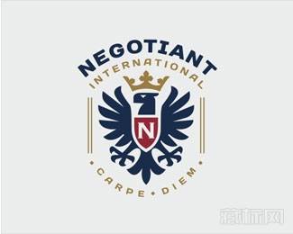 Negotiant international鹰logo设计欣赏