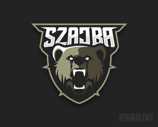 Szajba eSport熊logo设计欣赏