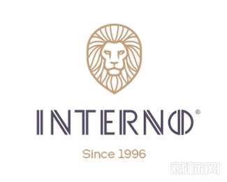 Interno狮子logo设计欣赏