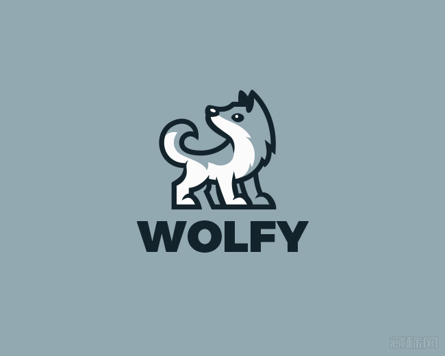 Wolfy狼logo设计欣赏