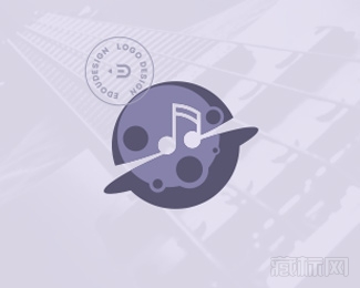 music planet音乐logo设计欣赏