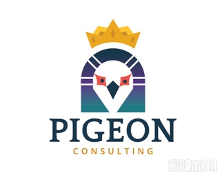 Pigeon鸽子logo设计欣赏