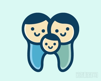 Family Dental家庭牙医logo设计欣赏