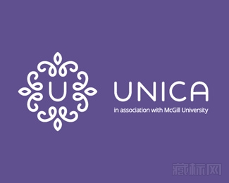 Unica花纹logo设计欣赏
