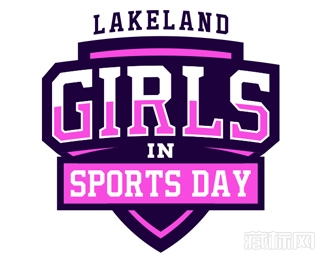 Lakeland Girls In Sports Day标志设计欣赏