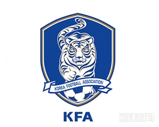 kfa韩国国家足球队队徽标志设计欣赏