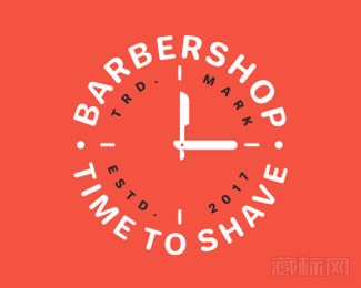 Barbershop理发店logo设计欣赏