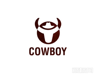 COWBOY牛仔logo设计欣赏