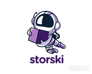 Storski宇航员logo设计欣赏