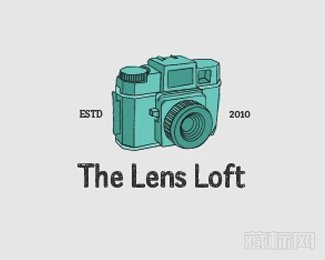 The lens Loft相机标志设计欣赏