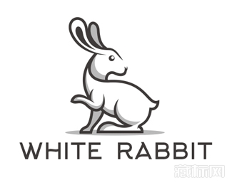 White Rabbit白兔logo设计欣赏