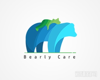 Bearly Care熊商标设计欣赏