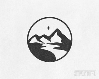 NorthStar Mountains山logo设计欣赏