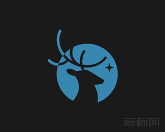 Midnight Deer鹿标志设计欣赏
