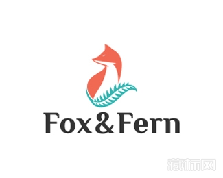 Fox&Fern狐狸logo设计欣赏