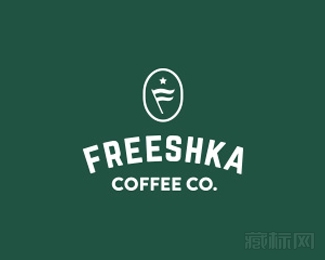 Freeshka Coffee咖啡logo设计欣赏
