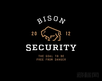 Bison牛logo设计欣赏
