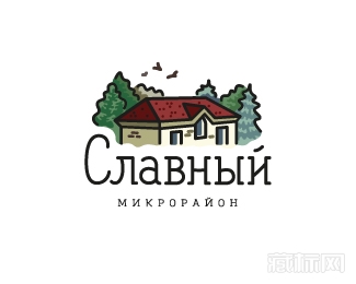 Slavniy建筑logo设计欣赏
