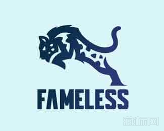 Fameless Snow leopard猎豹logo设计欣赏