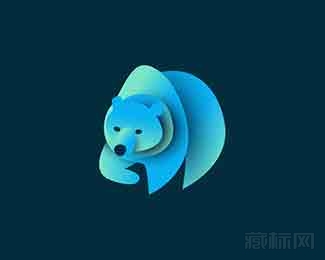 Polar Bear熊logo设计欣赏