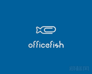 OfficeFish回形针标志设计欣赏