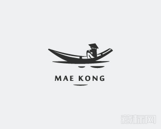 Mae Kong船标志设计欣赏