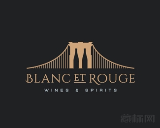 Brooklyn Wine & Spirits store桥logo设计欣赏