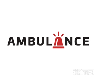 Ambulance急救灯logo设计欣赏