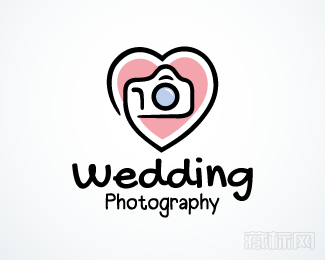 Wedding Photography婚纱摄影logo设计欣赏