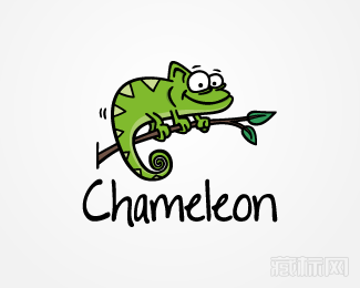 Chameleon变色龙logo设计欣赏