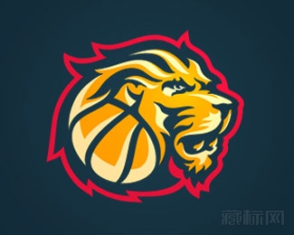 Lions Basketball狮子篮球队logo设计欣赏