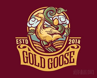Gold Goose金鹅logo设计欣赏