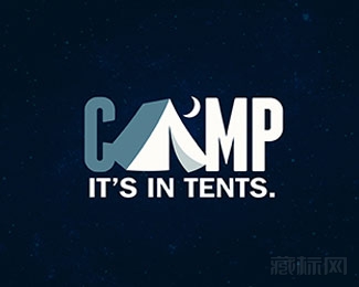 Camp帐篷标志设计欣赏