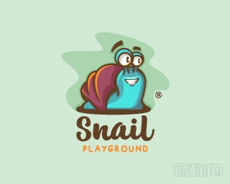 Snail Playground蜗牛标志设计欣赏