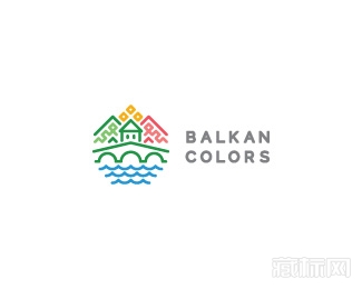Balkan Colors标志设计欣赏