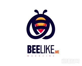 BeeLike蜜蜂logo设计欣赏