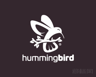 Hummingbird鸟logo设计欣赏