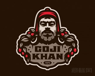 Goji Khan人logo设计欣赏
