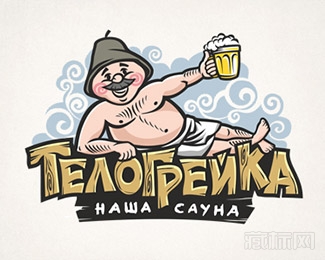 干杯啤酒logo设计欣赏