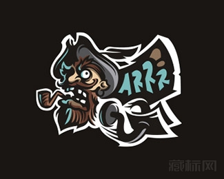 Arrr海盗logo设计欣赏
