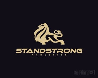 StandStrong狮子logo设计欣赏